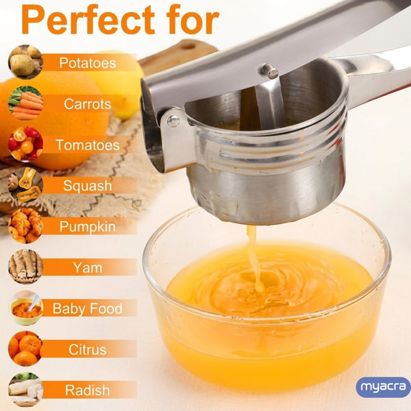 Premium Stainless Steel Multi-Purpose Squeezer