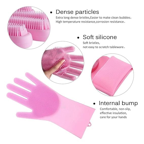 Silicone Dish Washing Gloves