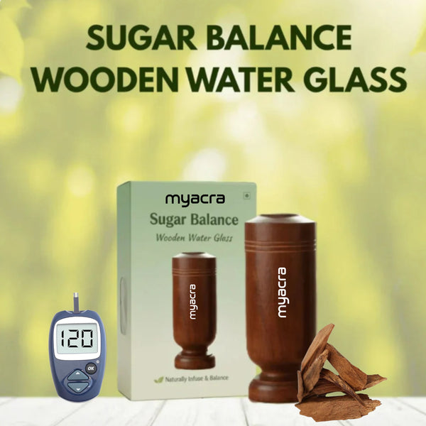 Myacra Lab certified Vijaysar wood Glass | Ayurvedic Glass/Tumbler | Sugar Vijaysar Wood Glass | Vijaysar Ki Lakdi Ka Glass | Vijaysar Herbal Tumbler | Bija Glass 100ml