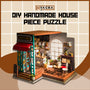 DIY Handmade House Piece Puzzle