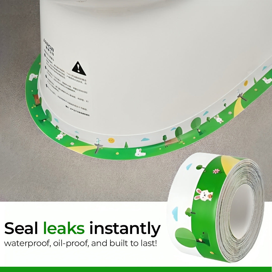 Waterproof & Oil-Proof Self-Adhesive Caulk Tape (3.2m x 3.8cm)