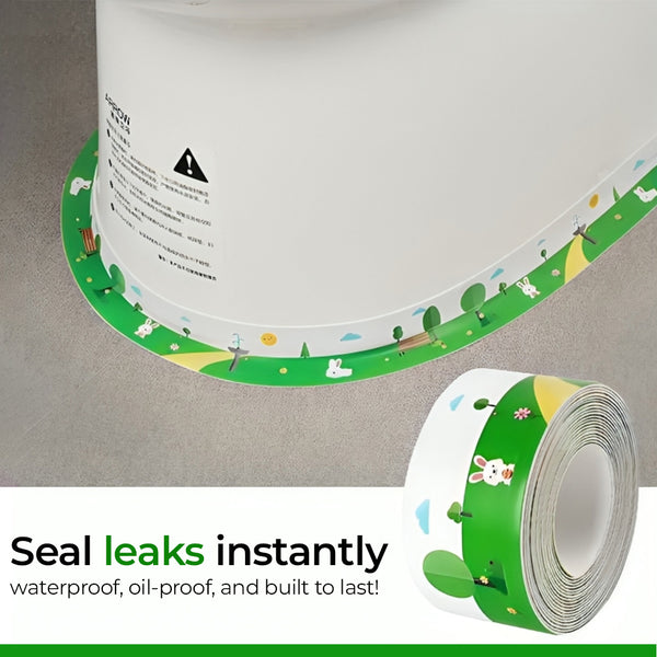 Waterproof & Oil-Proof Self-Adhesive Caulk Tape (3.2m x 3.8cm)