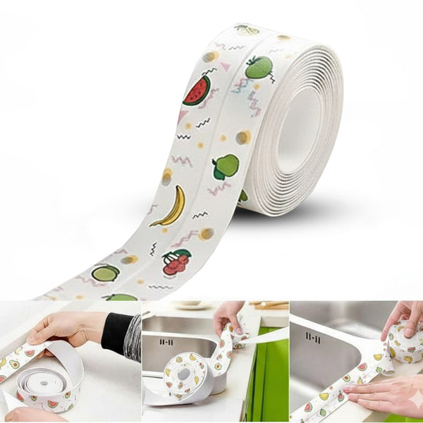 Waterproof & Oil-Proof Self-Adhesive Caulk Tape (3.2m x 3.8cm)