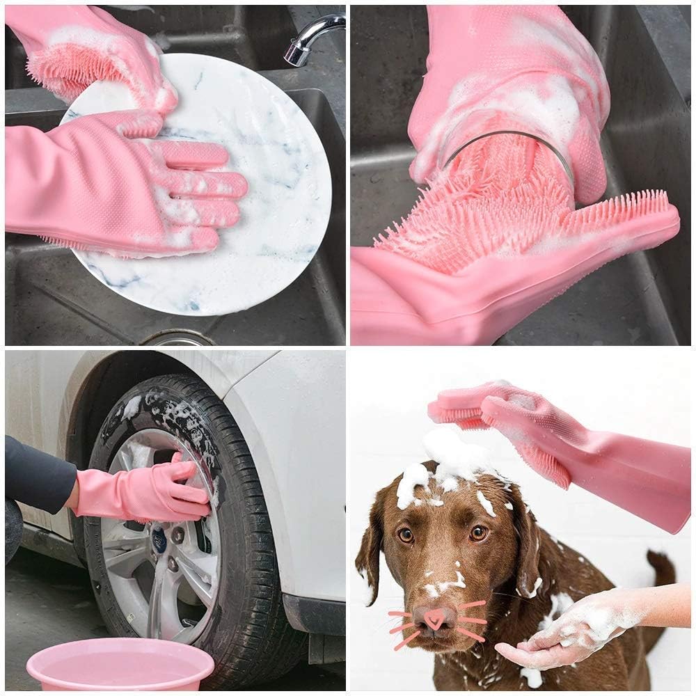 Silicone Dish Washing Gloves