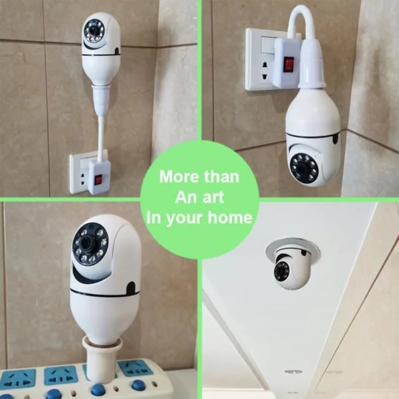 Wireless LightBulb wifi camera