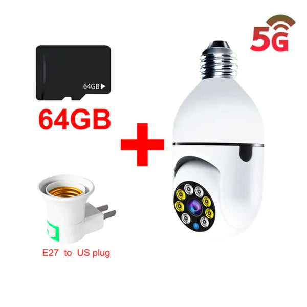 Wireless LightBulb wifi camera