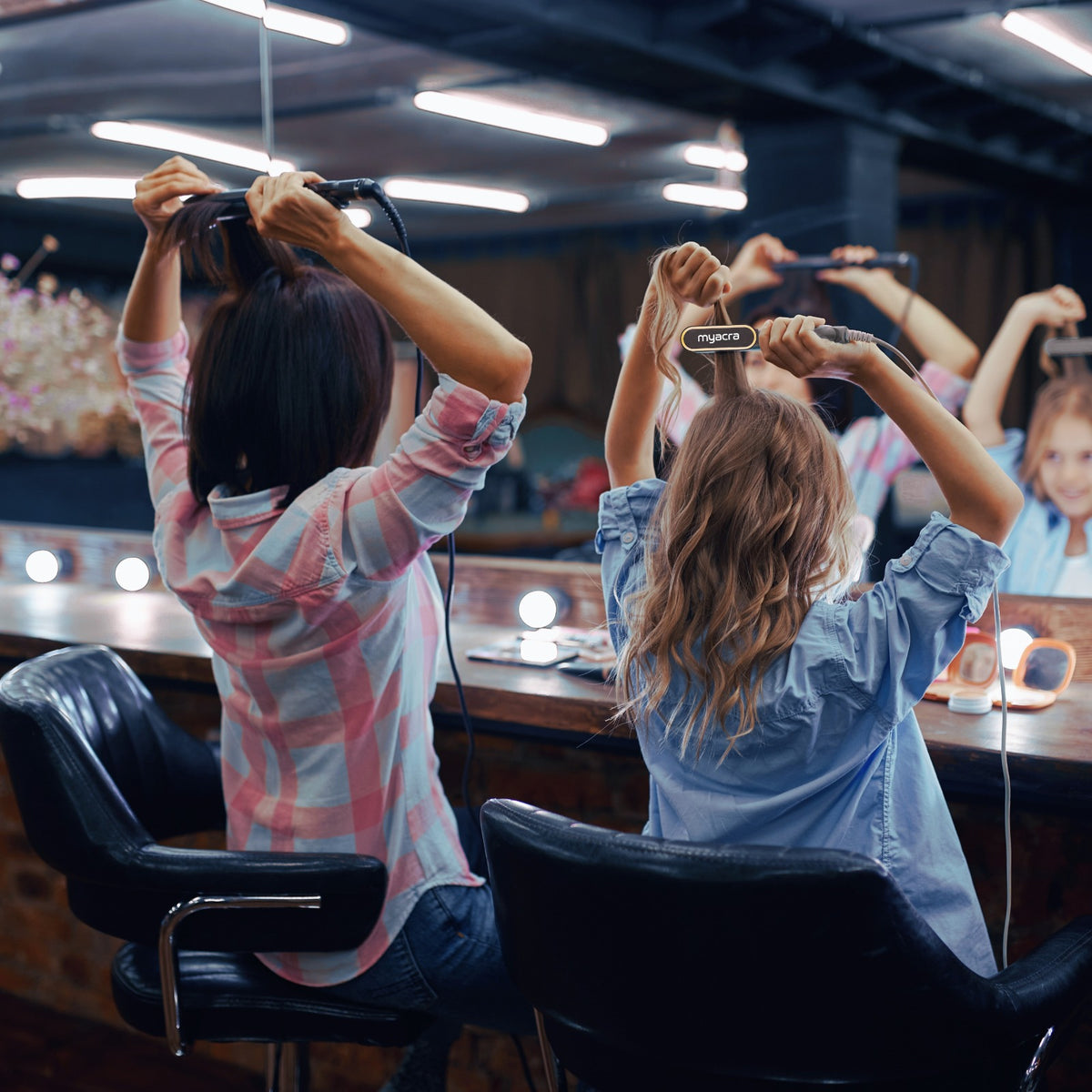 Get Salon Hair in 5 Mins – Save ₹6000/Year with myacra’s 3-in-1 Straightener! 💇‍♀️