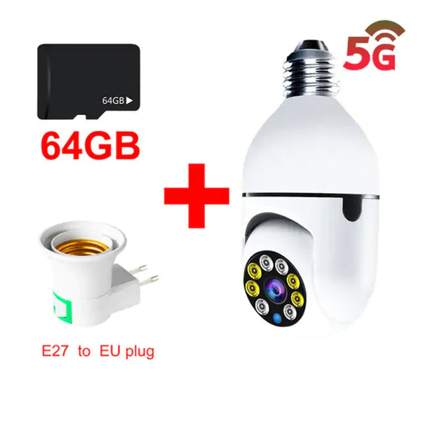 Wireless LightBulb wifi camera